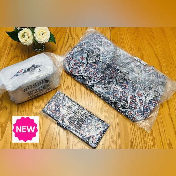 💥BLACK FRIDAY SALE $199 (was $249)💥 NEW 6 Vera Bradley Bags in ORNATE BLOOM - Picture 2 of 16